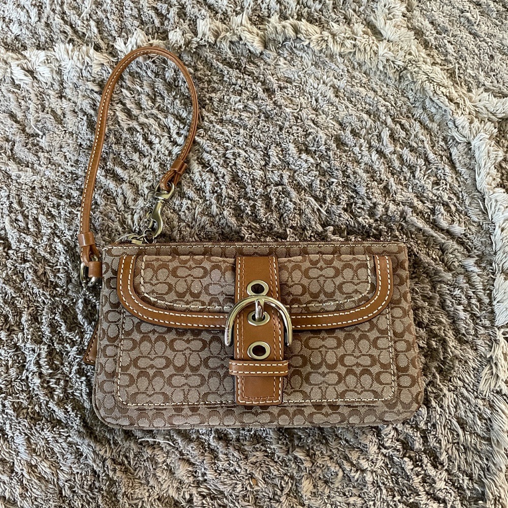 Coach wristlet